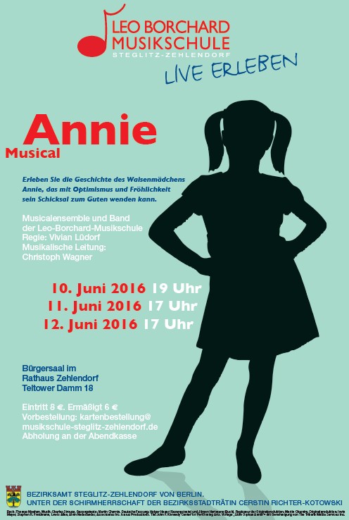 Plakat Musical Annie
