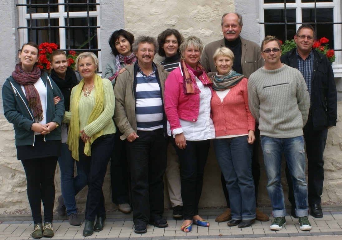 Das Team bei der Klausurtagung 2012